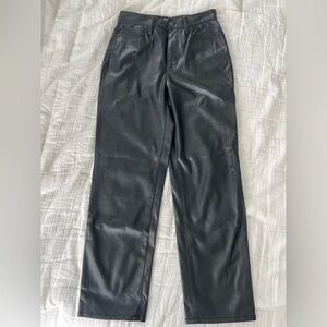 Madewell The Perfect Vintage Straight Faux Leather Jen